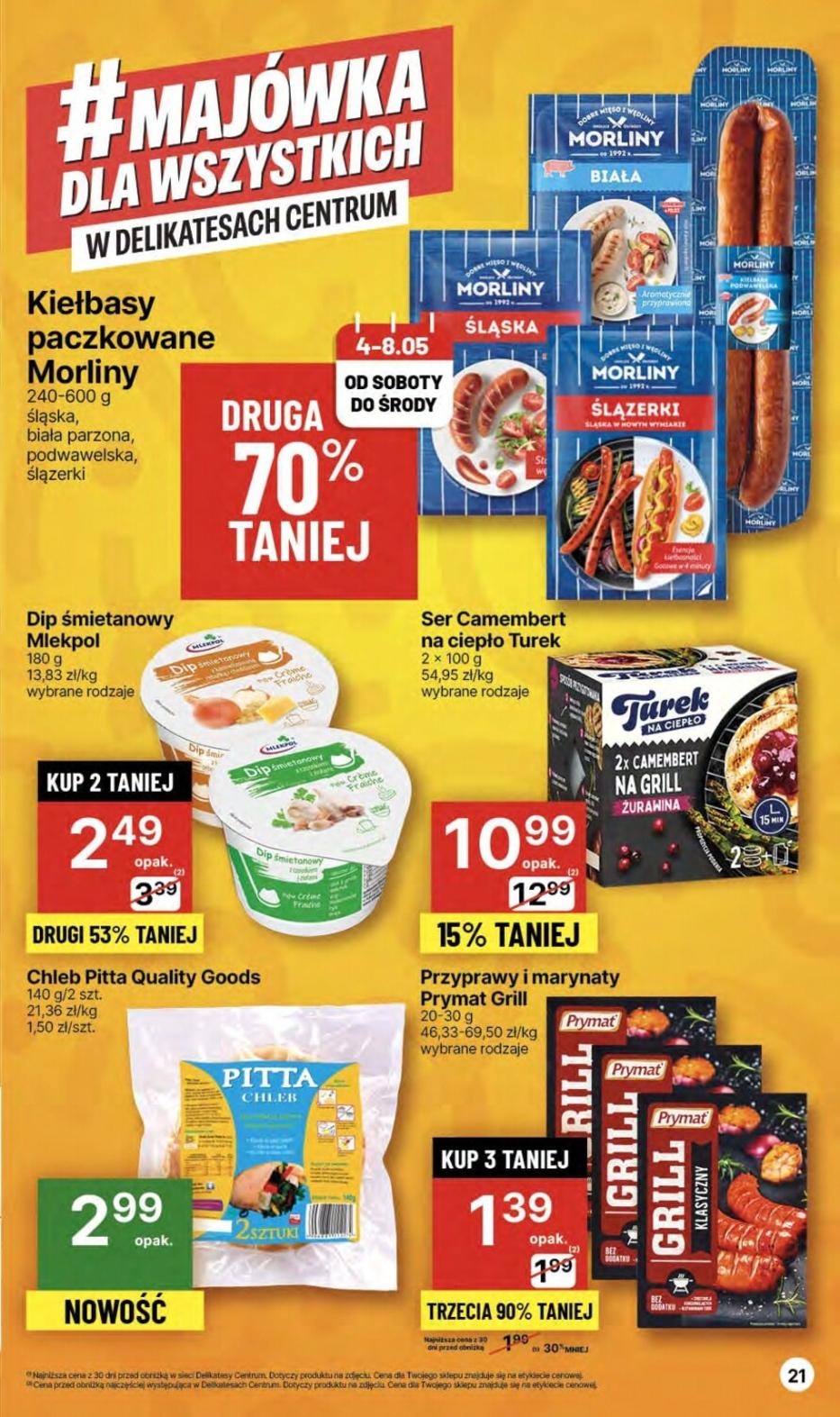Gazetka promocyjna Delikatesy Centrum str. 21
