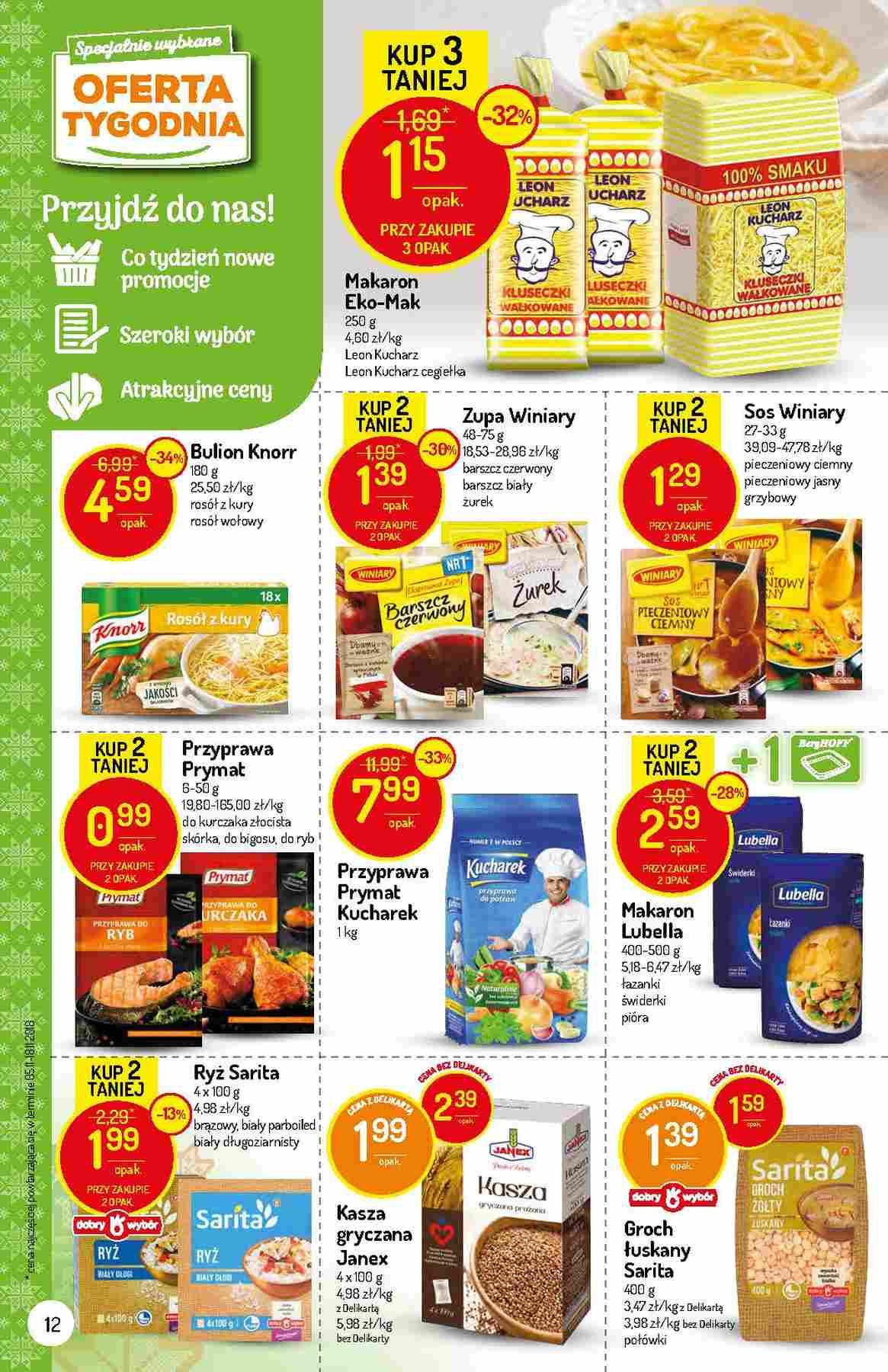 Gazetka promocyjna Delikatesy Centrum str. 12