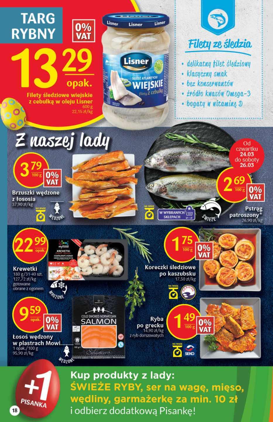 Gazetka promocyjna Delikatesy Centrum str. 18