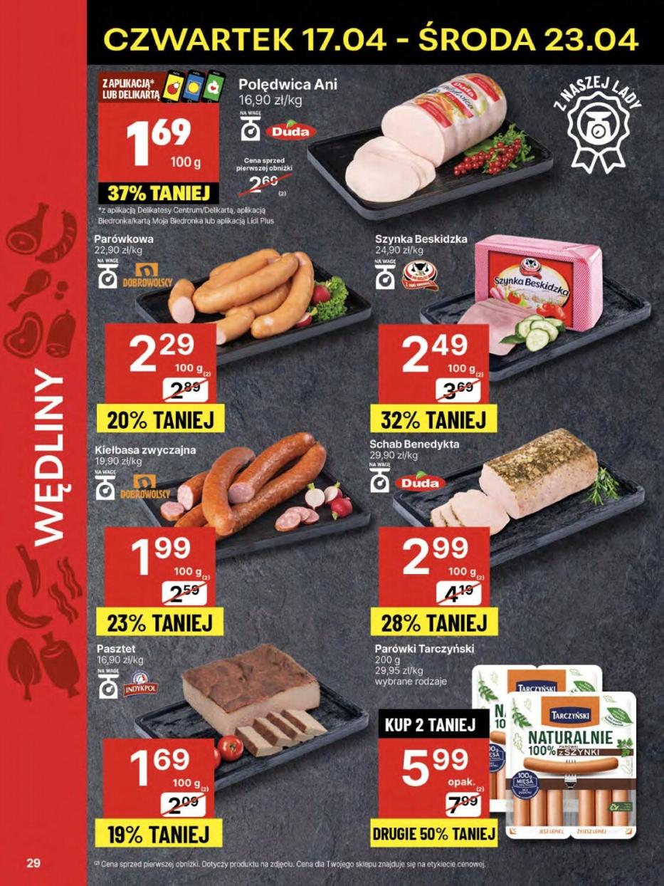 Gazetka promocyjna Delikatesy Centrum str. 29