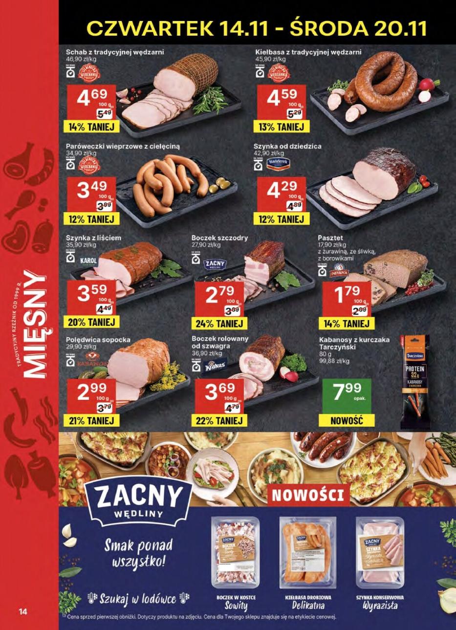 Gazetka promocyjna Delikatesy Centrum str. 14