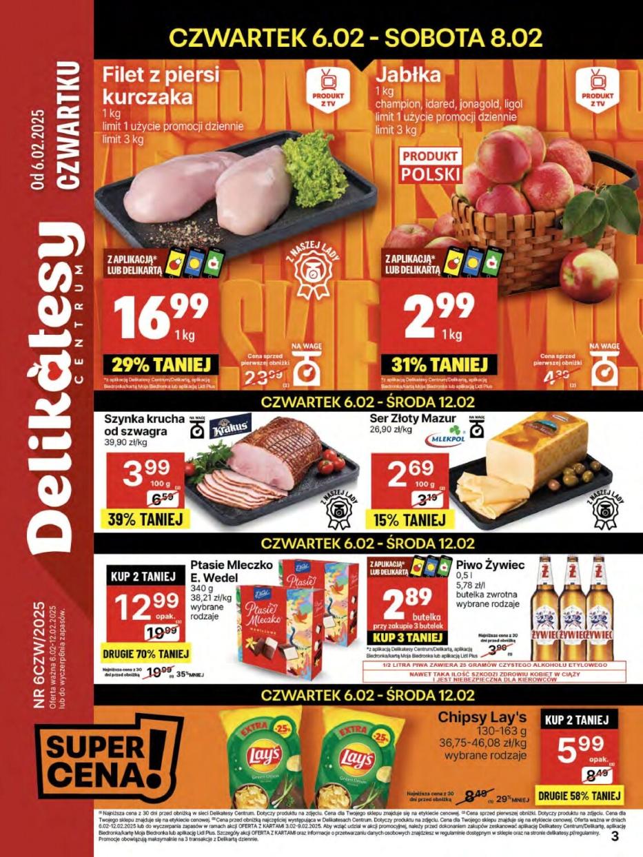 Gazetka promocyjna Delikatesy Centrum str. 3