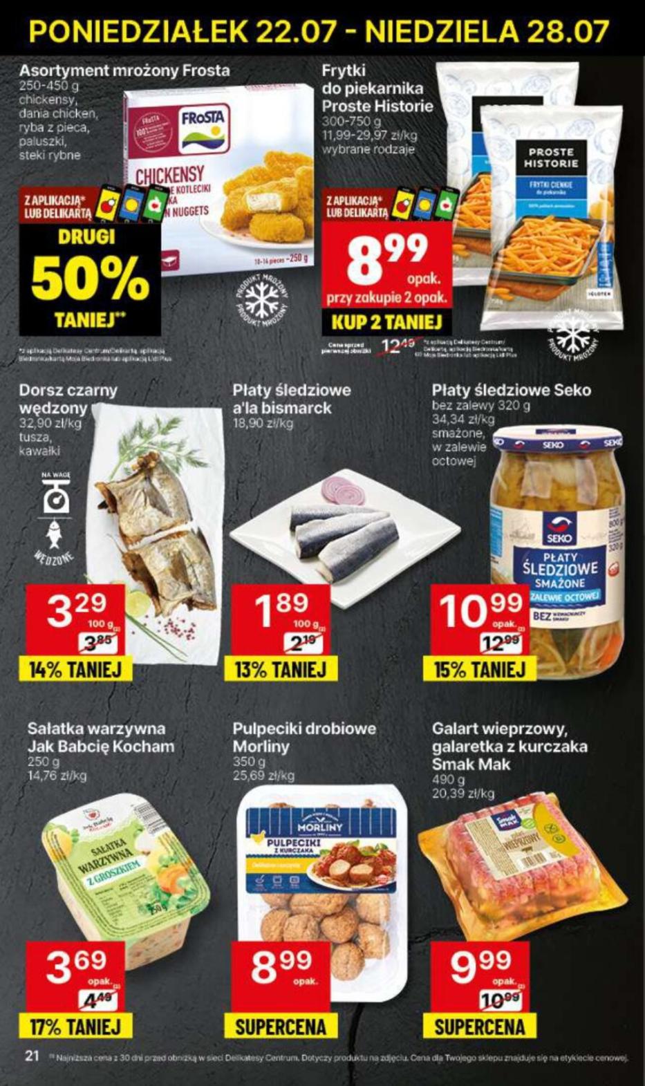 Gazetka promocyjna Delikatesy Centrum str. 21