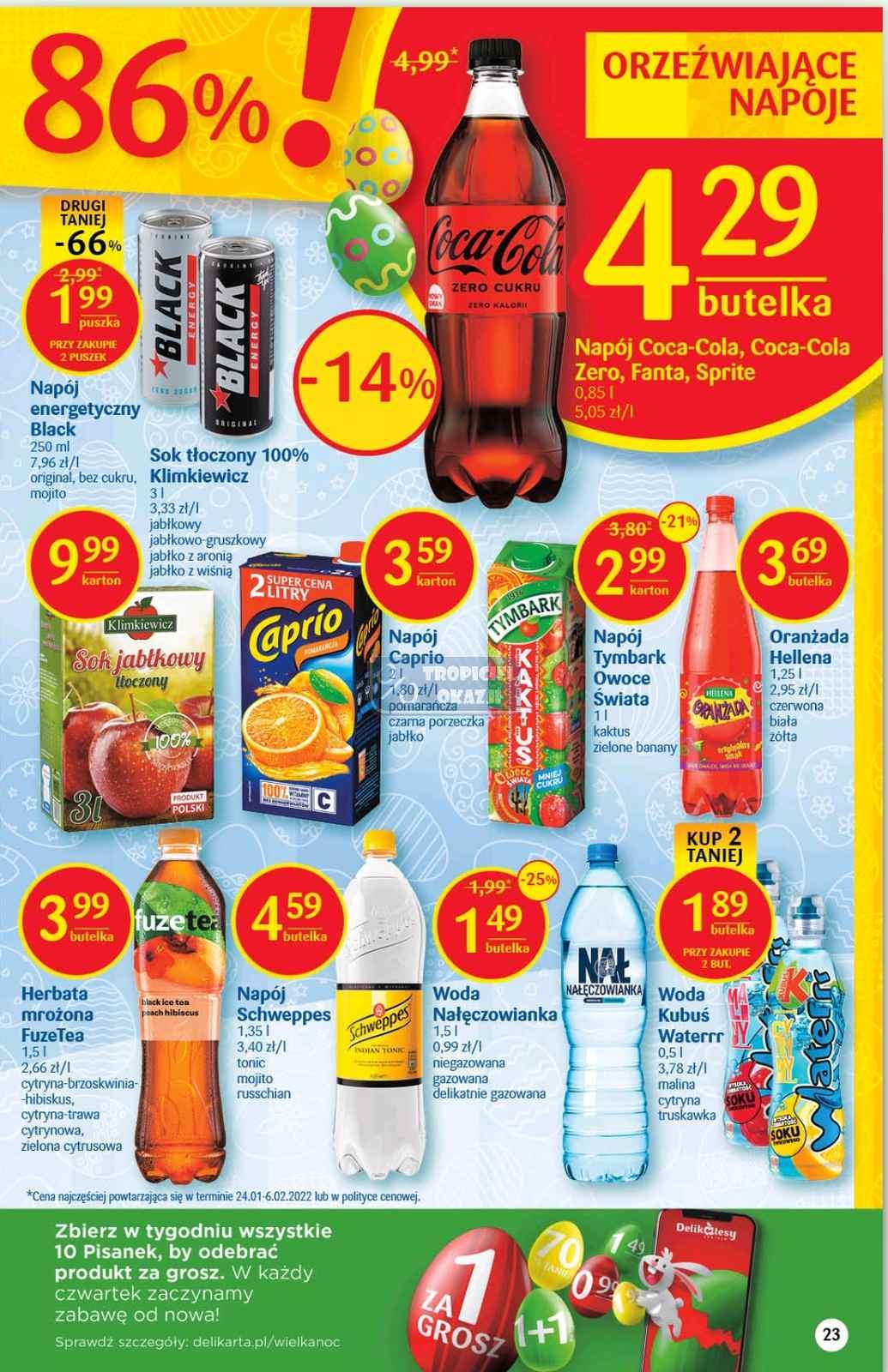 Gazetka promocyjna Delikatesy Centrum str. 23