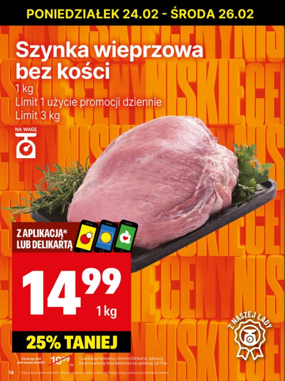 Gazetka promocyjna Delikatesy Centrum str. 14