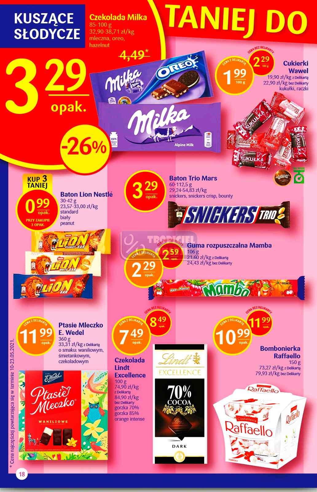 Gazetka promocyjna Delikatesy Centrum str. 18