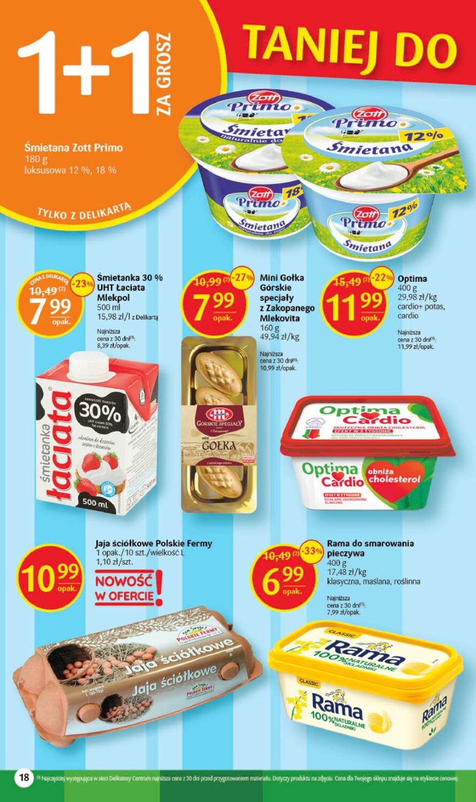 Gazetka promocyjna Delikatesy Centrum str. 18