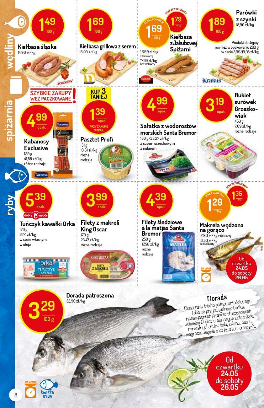 Gazetka promocyjna Delikatesy Centrum str. 8