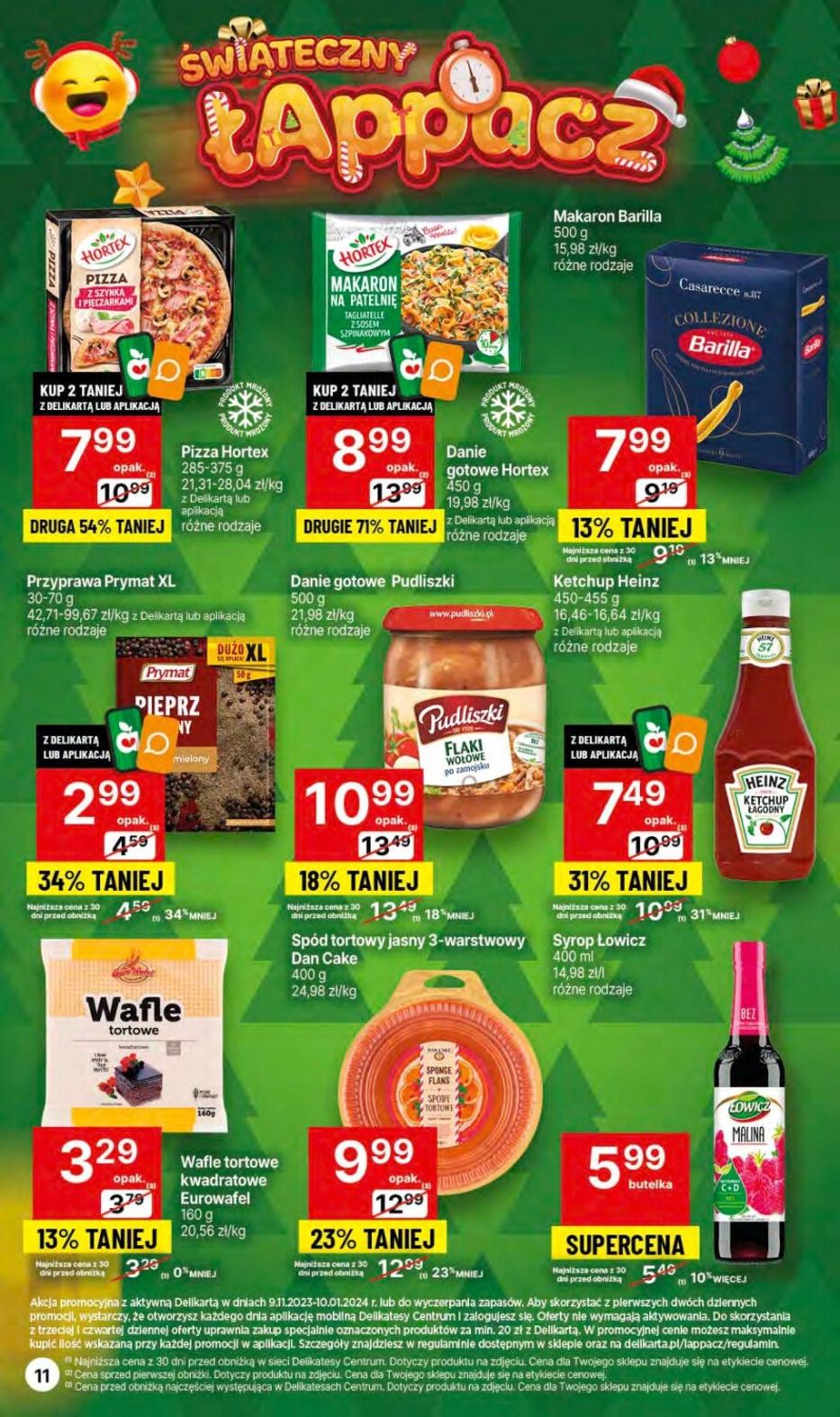 Gazetka promocyjna Delikatesy Centrum str. 11