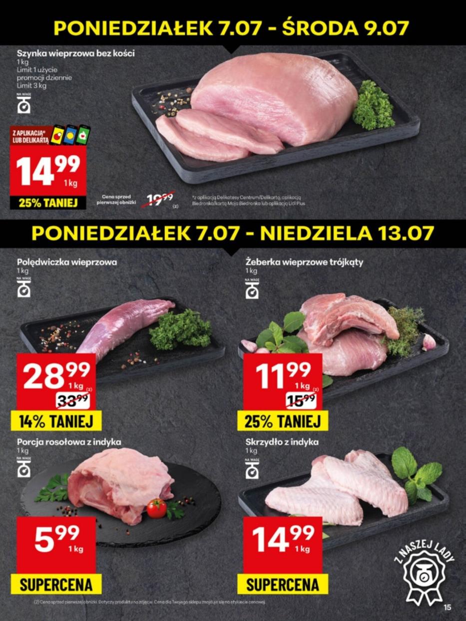 Gazetka promocyjna Delikatesy Centrum str. 15