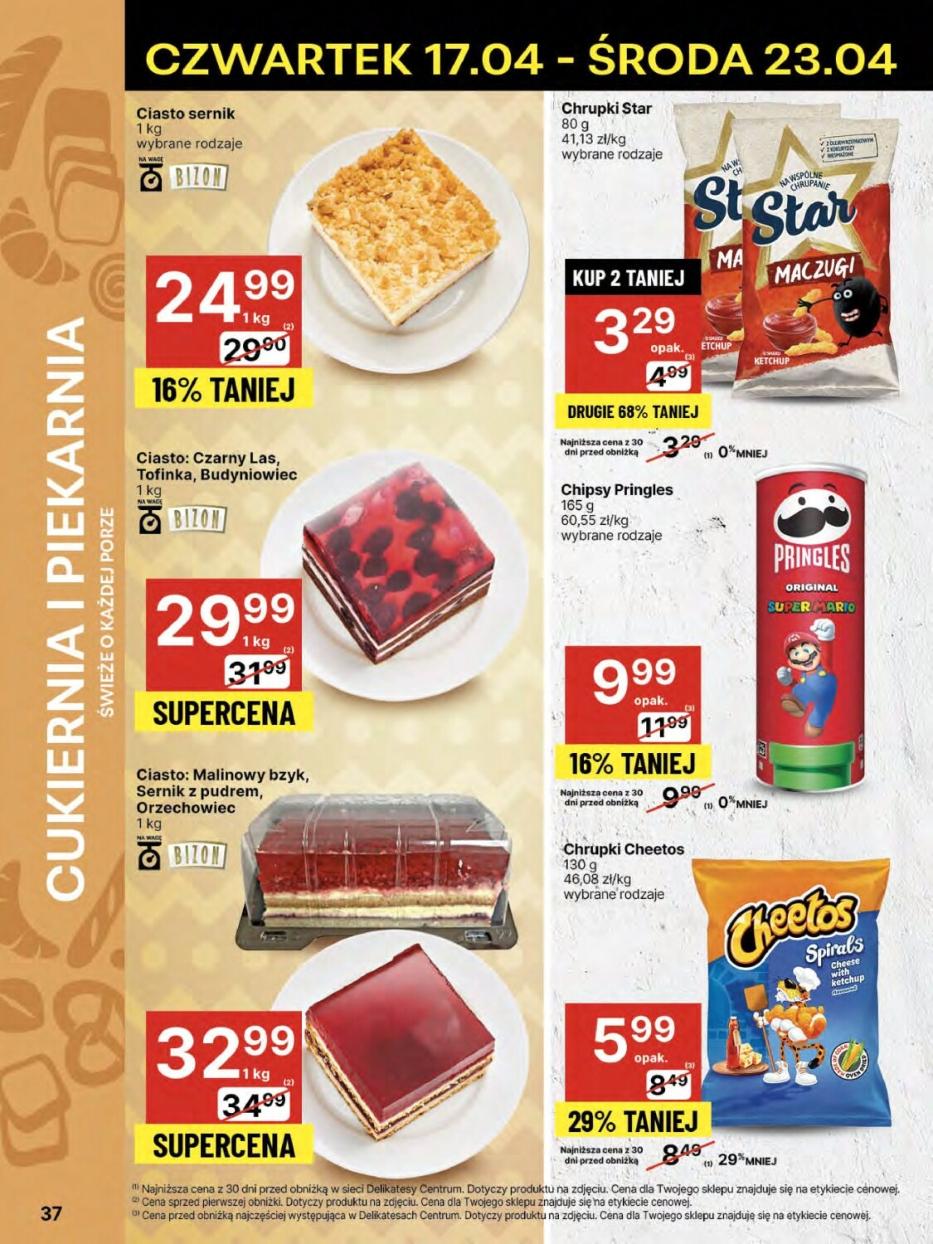 Gazetka promocyjna Delikatesy Centrum str. 37