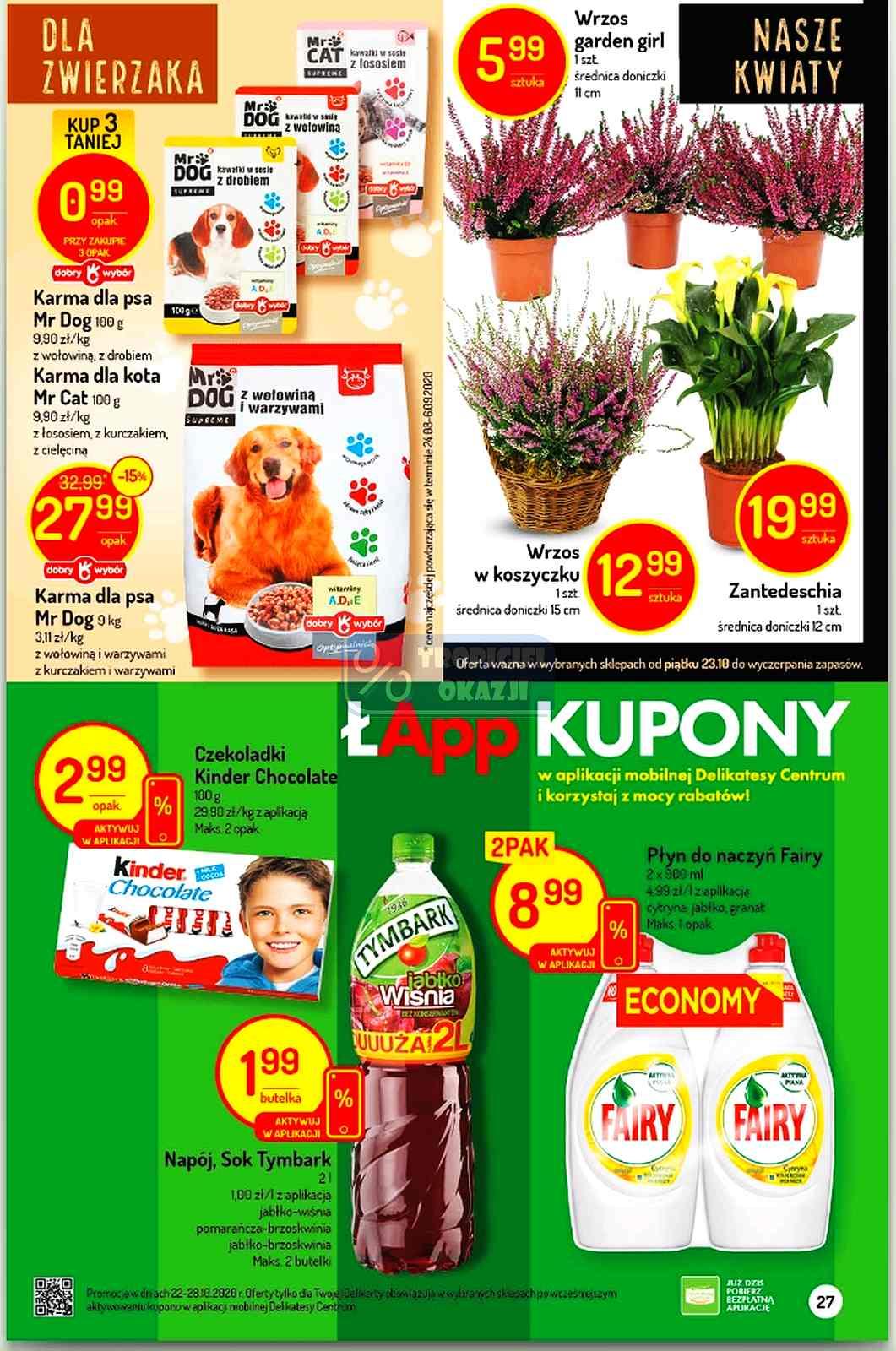 Gazetka promocyjna Delikatesy Centrum str. 27