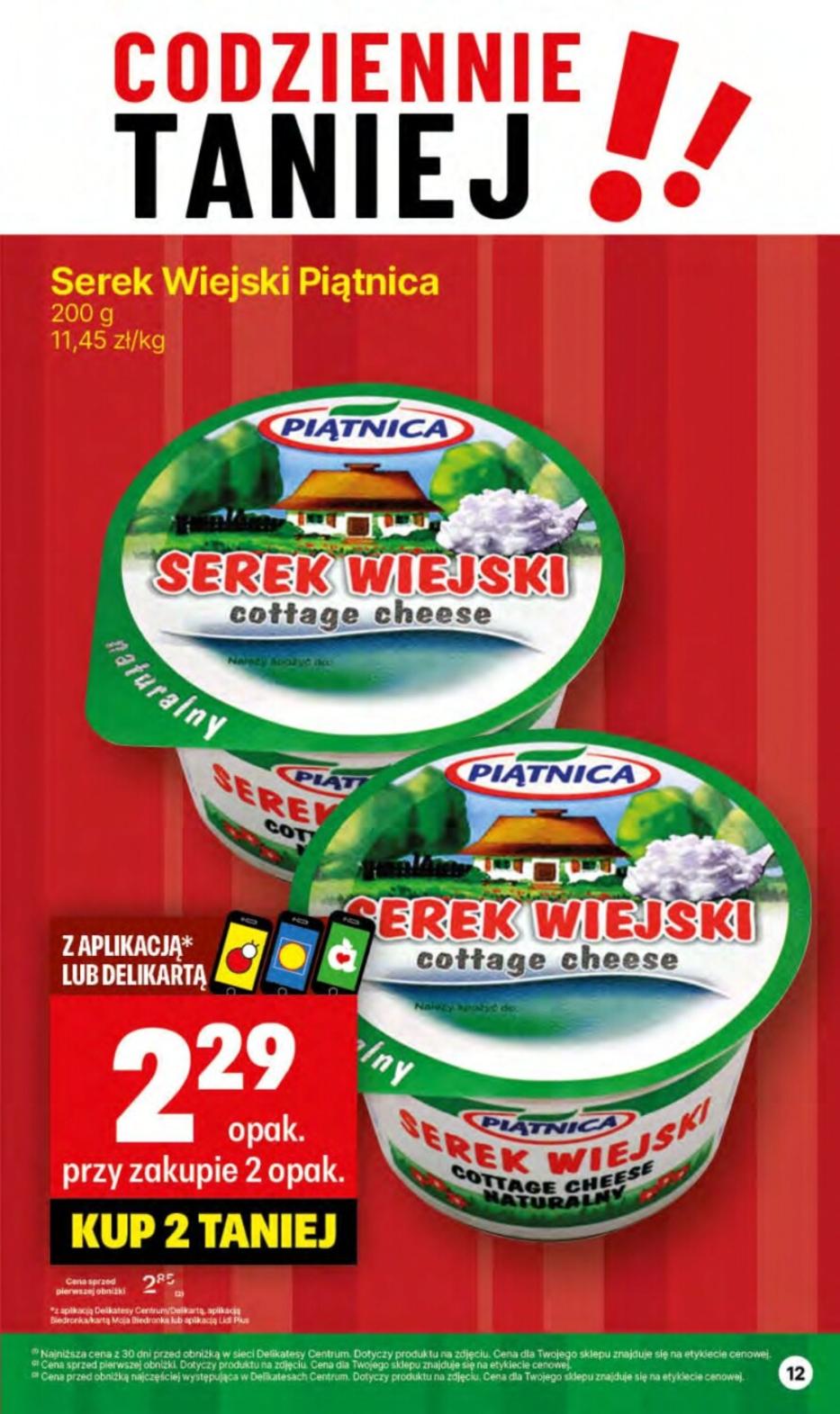 Gazetka promocyjna Delikatesy Centrum str. 12