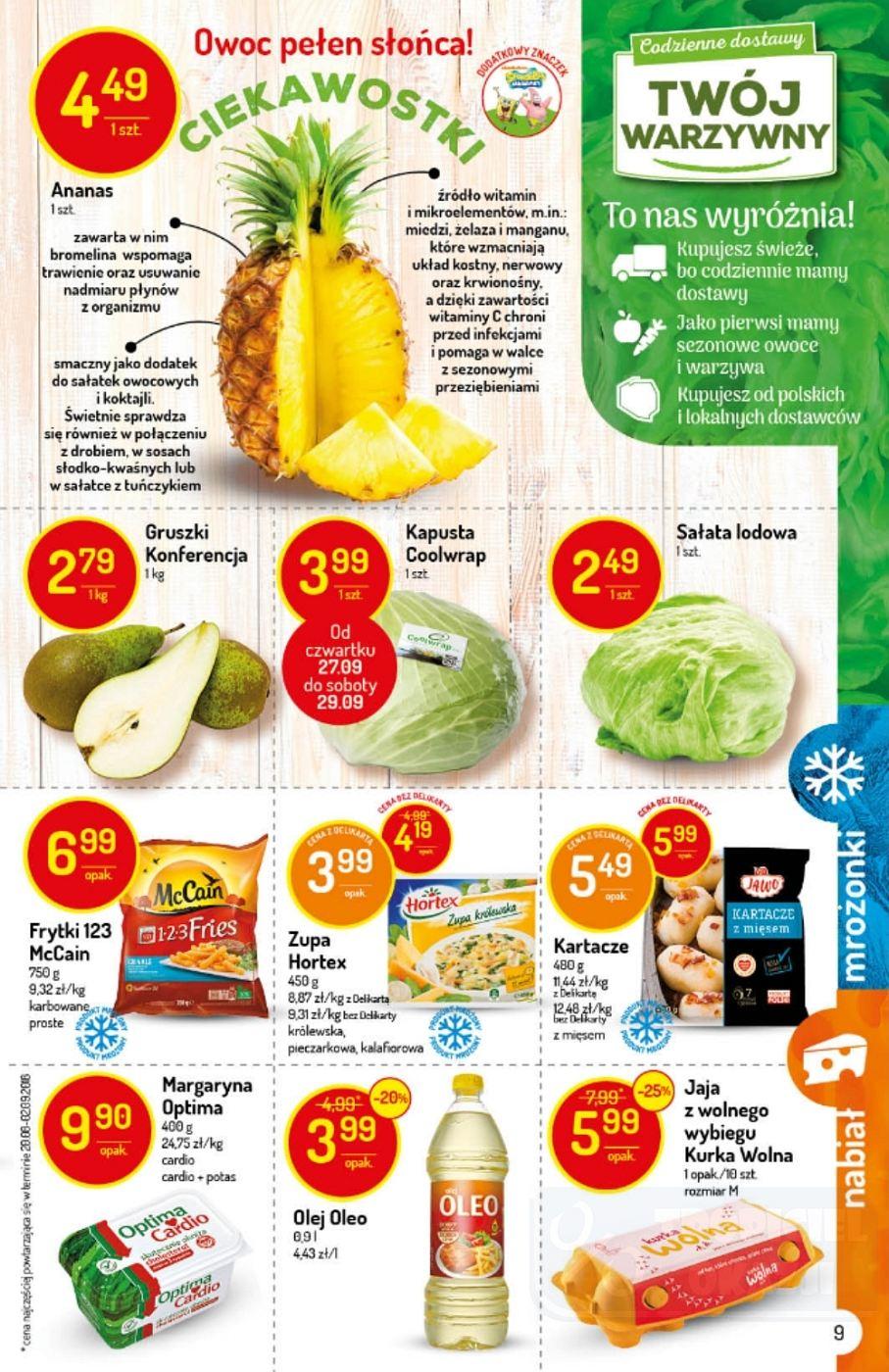 Gazetka promocyjna Delikatesy Centrum str. 9