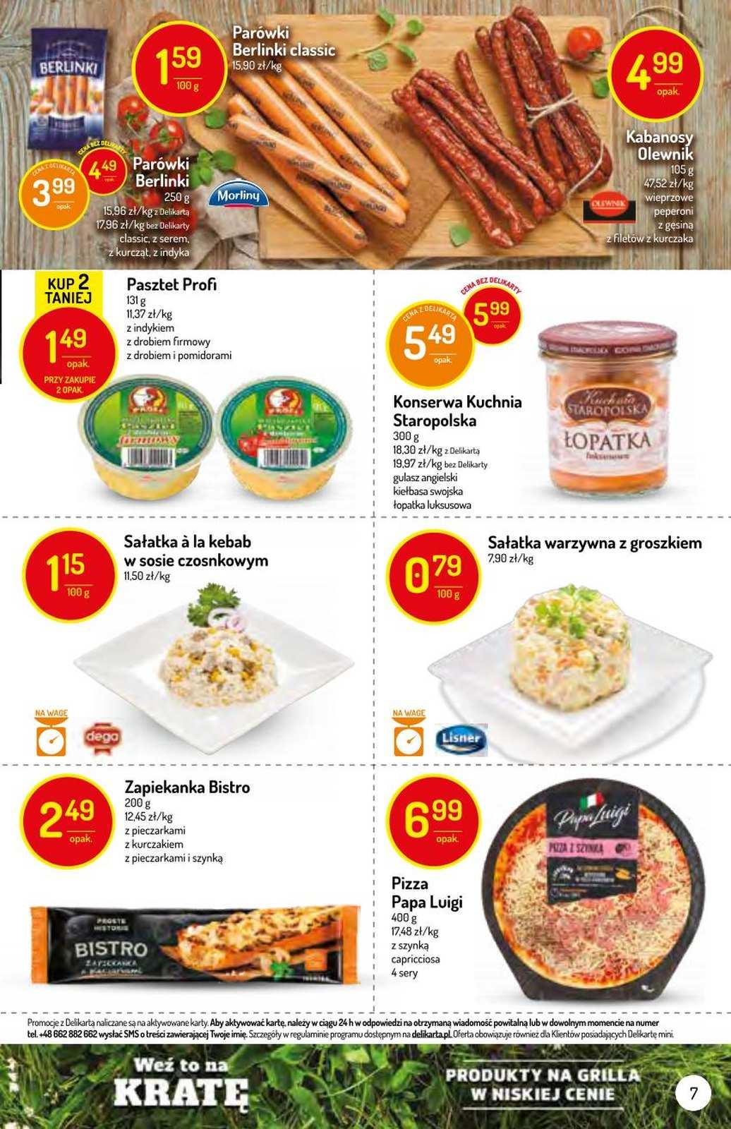 Gazetka promocyjna Delikatesy Centrum str. 7