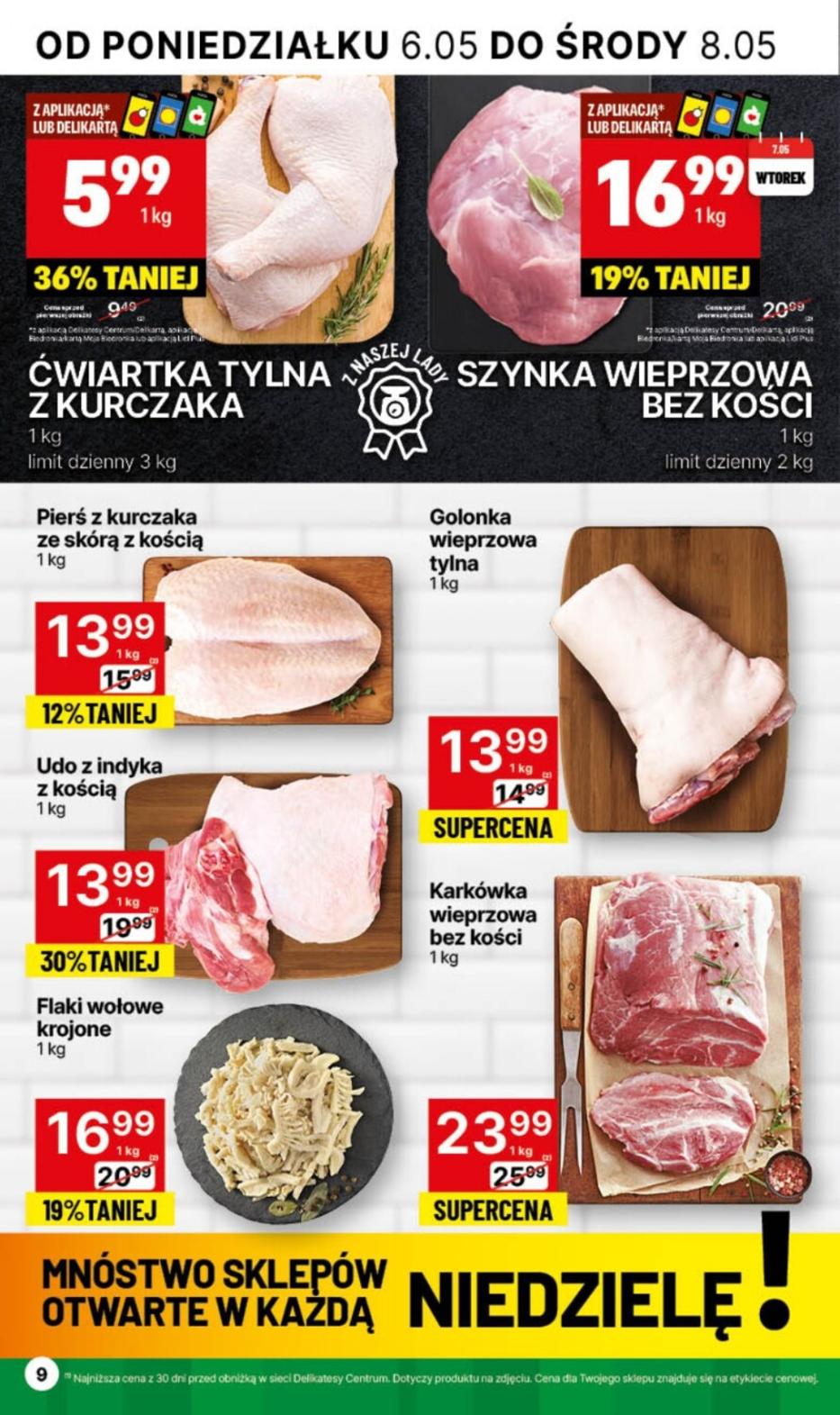 Gazetka promocyjna Delikatesy Centrum str. 9