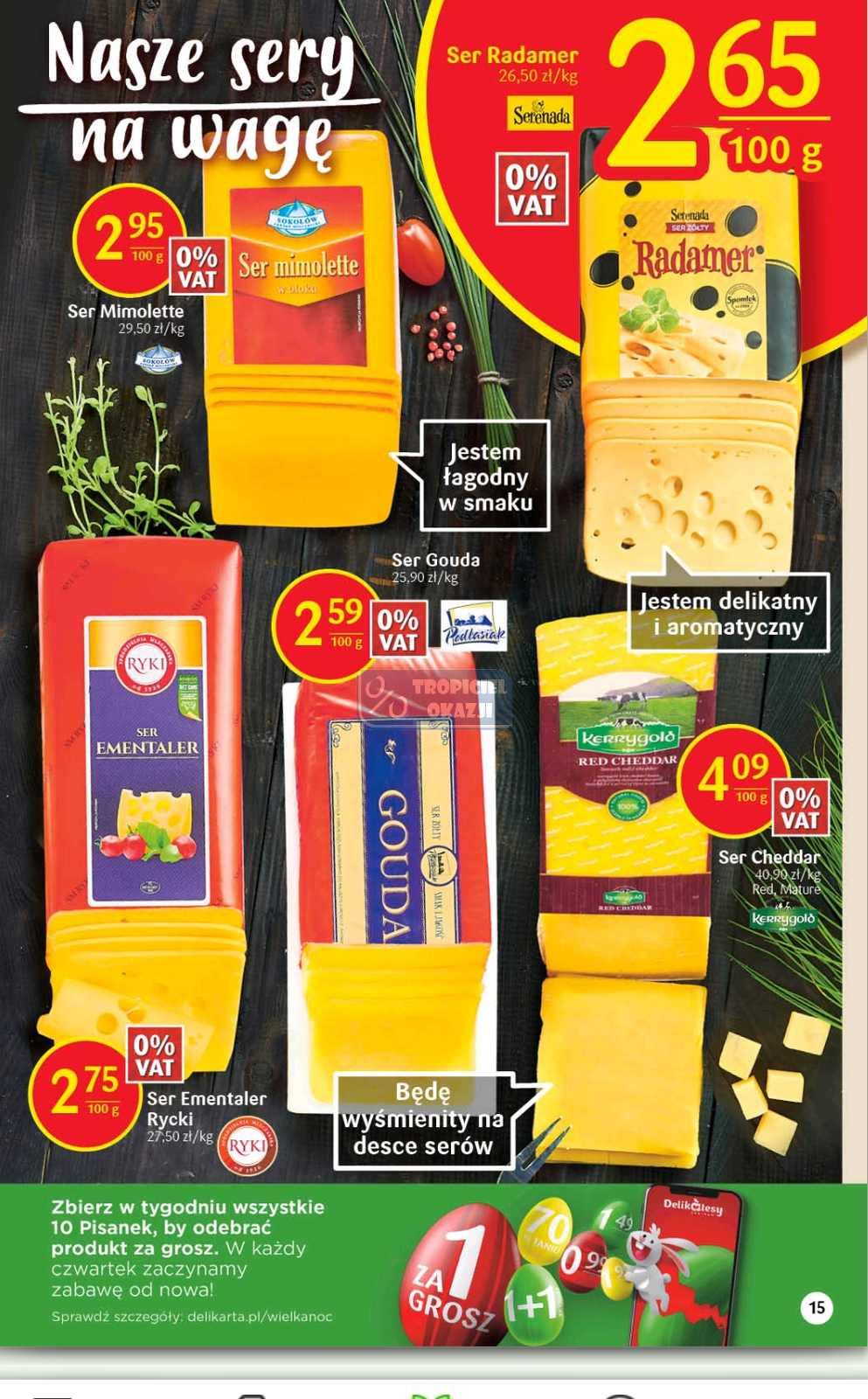 Gazetka promocyjna Delikatesy Centrum str. 16