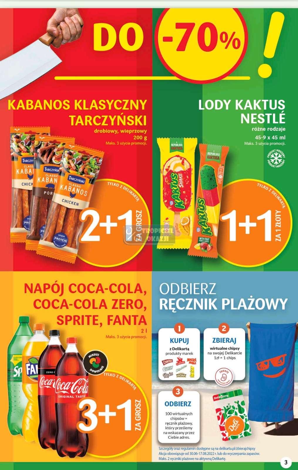 Gazetka promocyjna Delikatesy Centrum str. 3