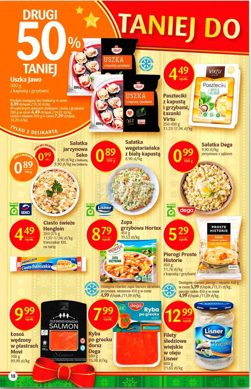 Gazetka promocyjna Delikatesy Centrum str. 18