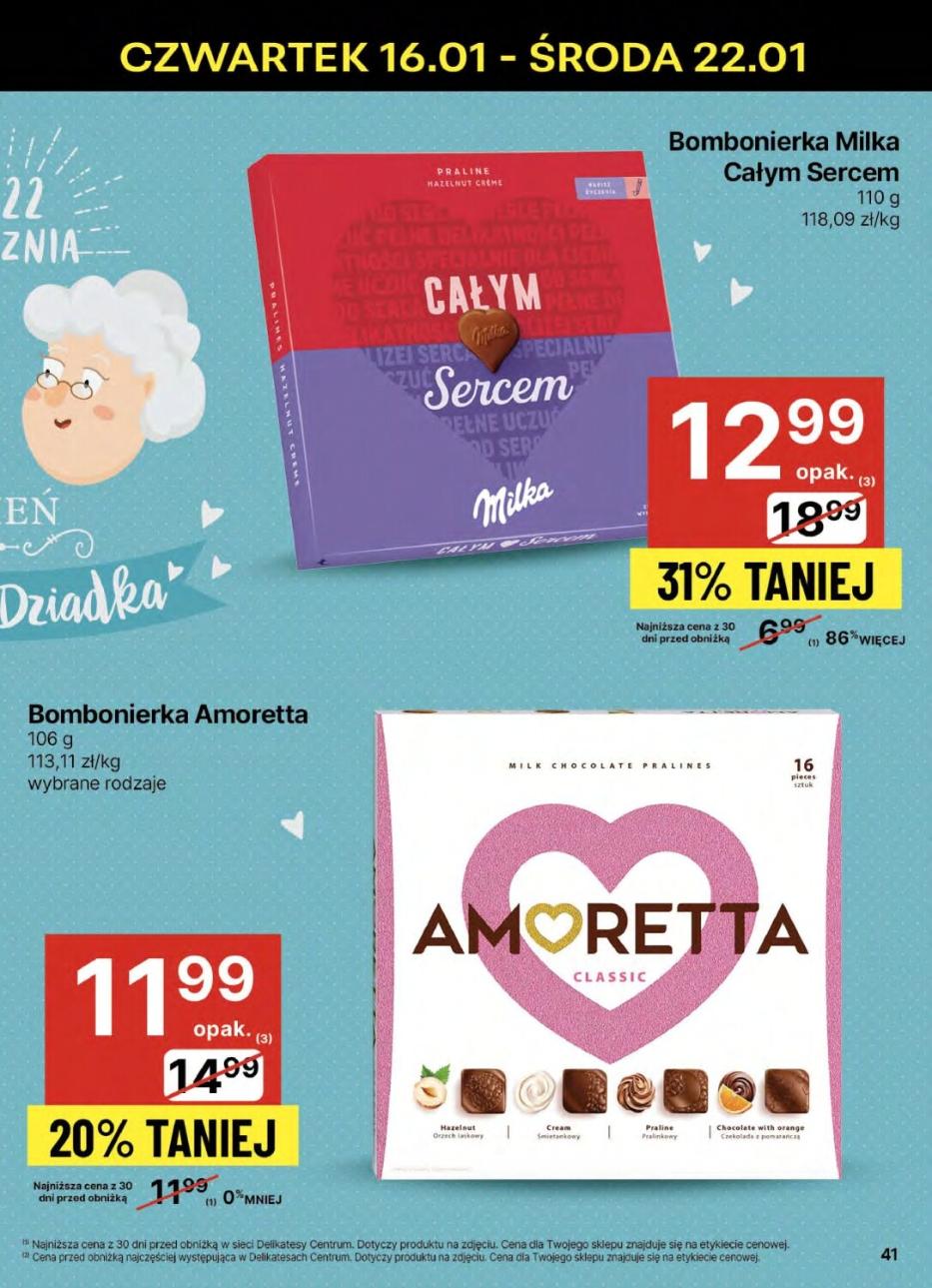 Gazetka promocyjna Delikatesy Centrum str. 41