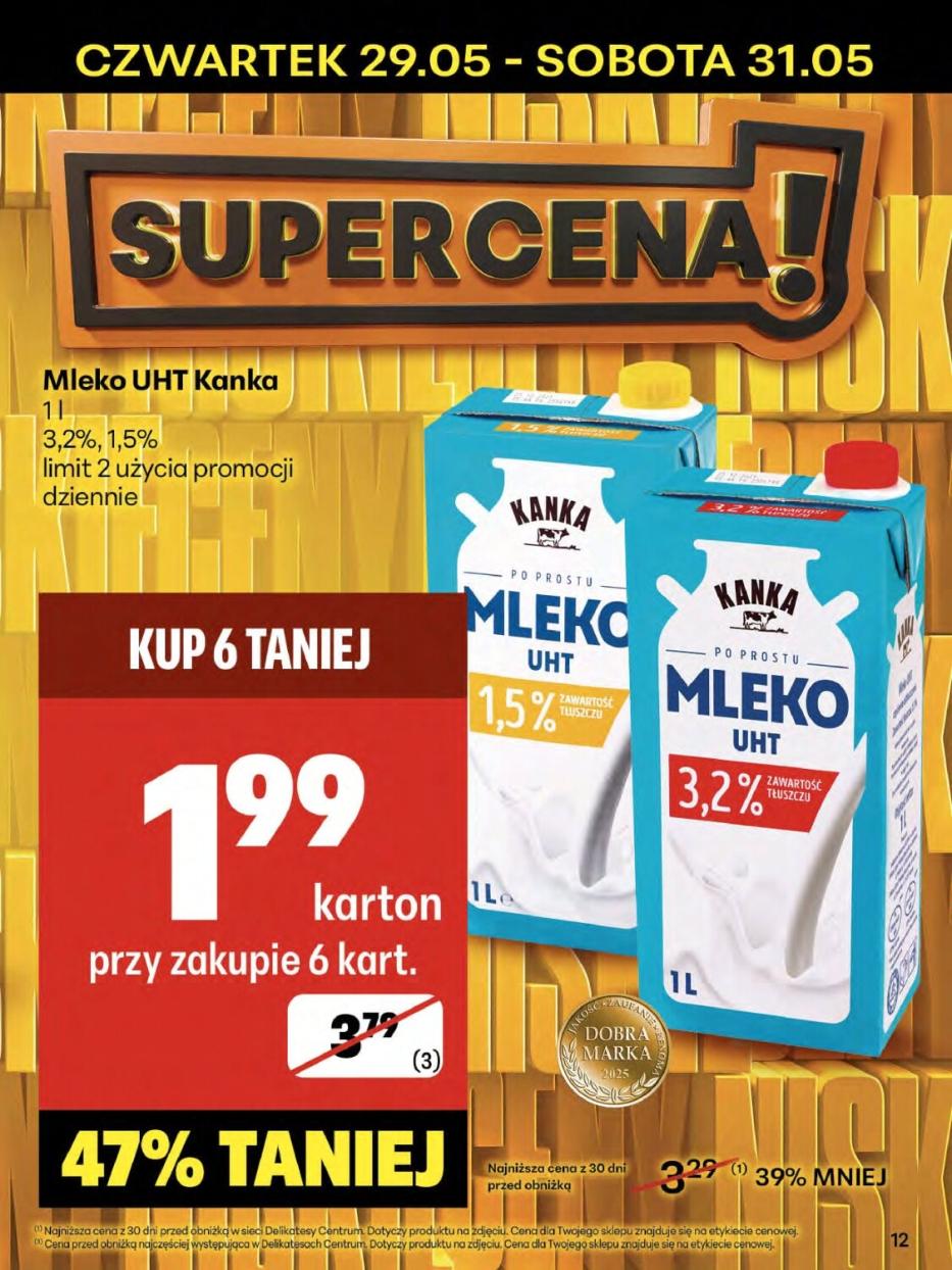 Gazetka promocyjna Delikatesy Centrum str. 12