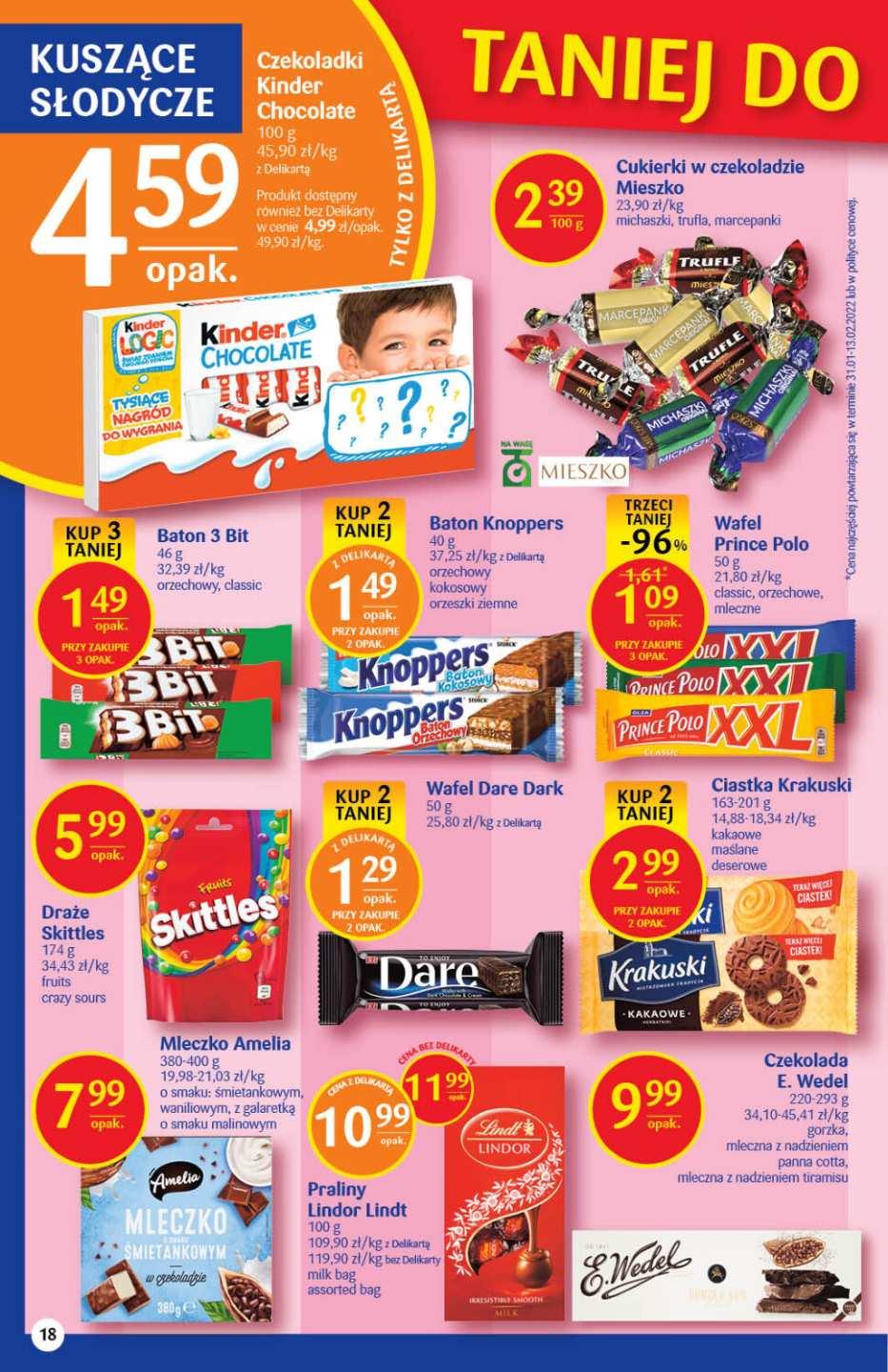 Gazetka promocyjna Delikatesy Centrum str. 18