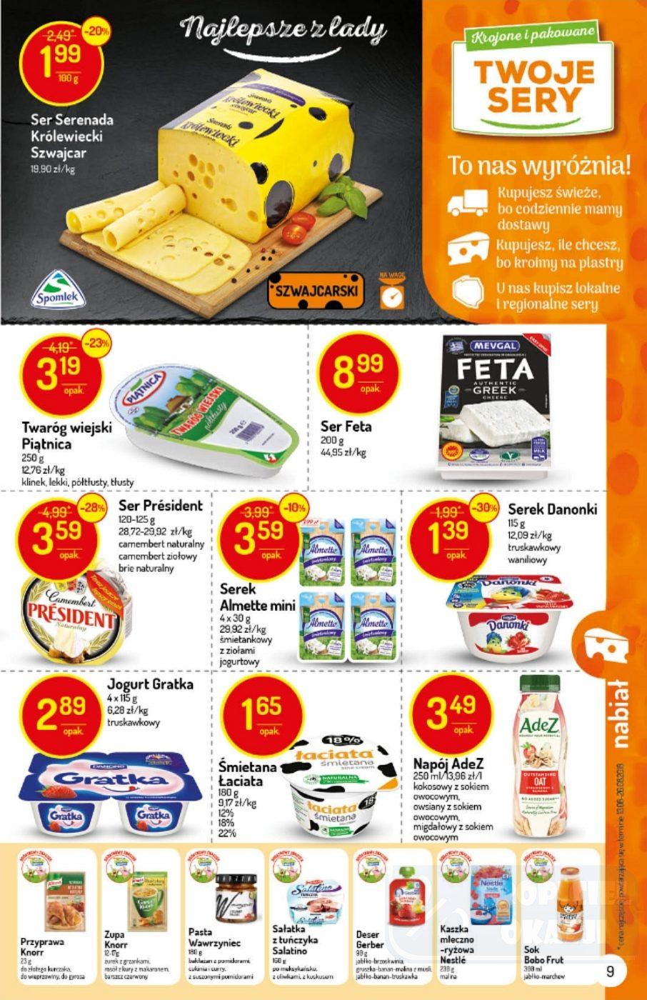 Gazetka promocyjna Delikatesy Centrum str. 9