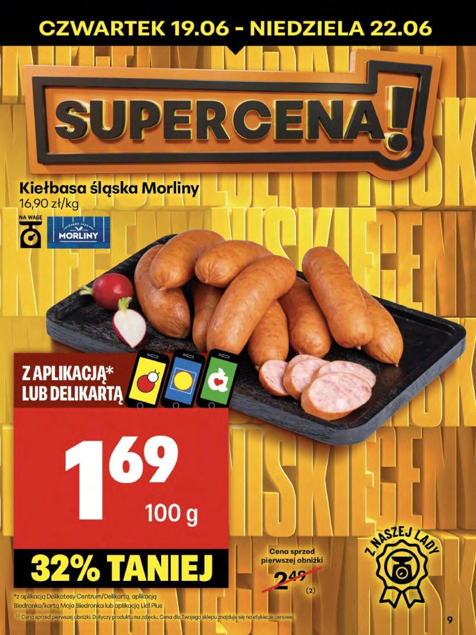 Gazetka promocyjna Delikatesy Centrum str. 9