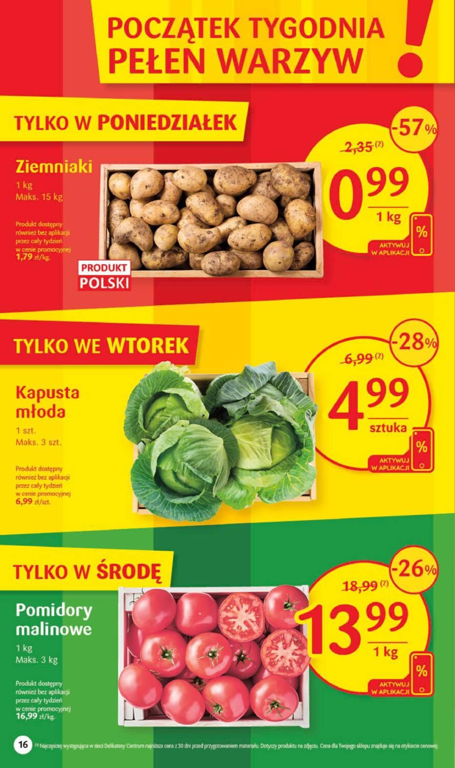 Gazetka promocyjna Delikatesy Centrum str. 16