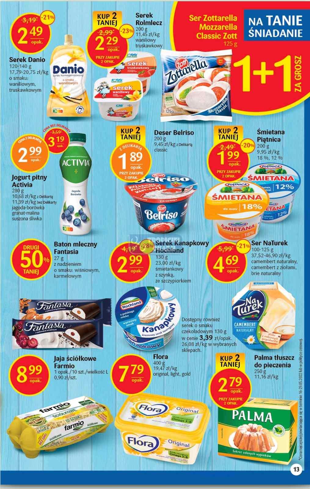 Gazetka promocyjna Delikatesy Centrum str. 13