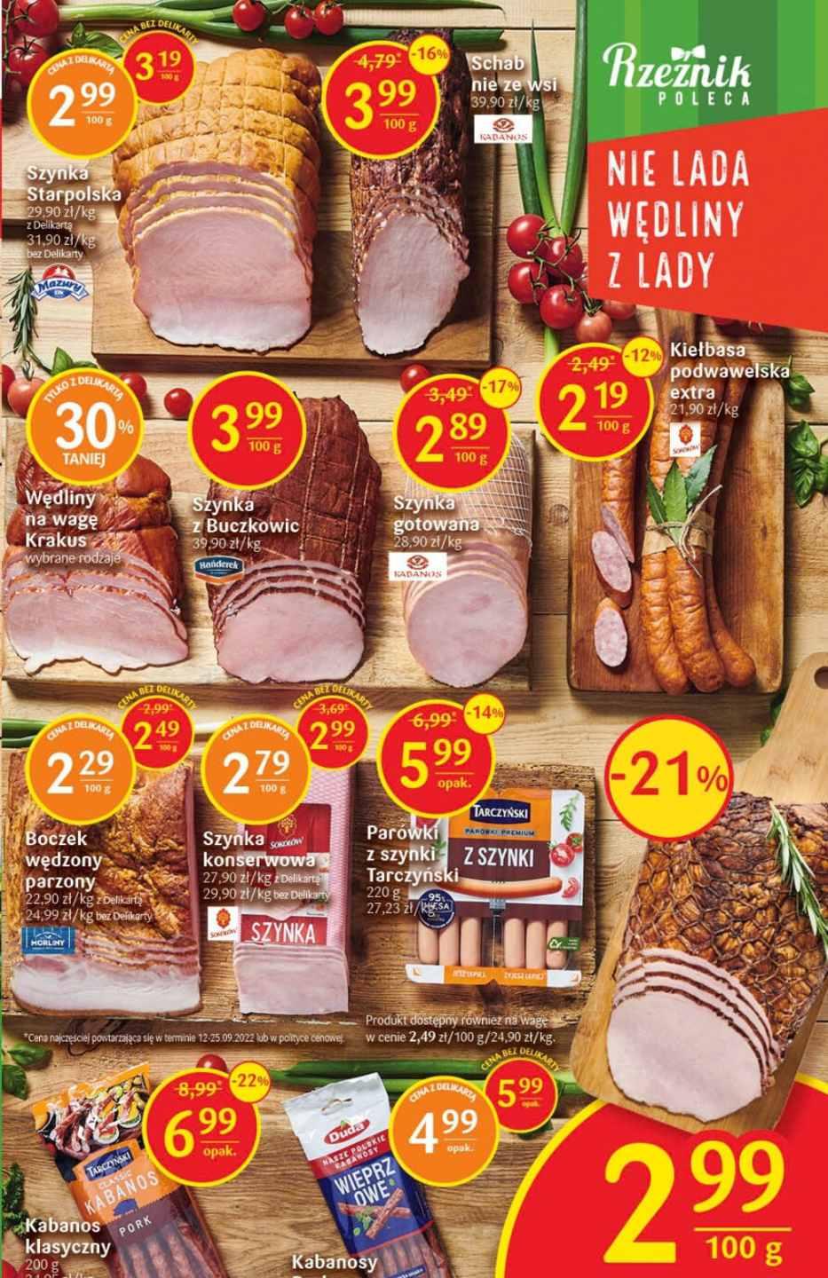 Gazetka promocyjna Delikatesy Centrum str. 7