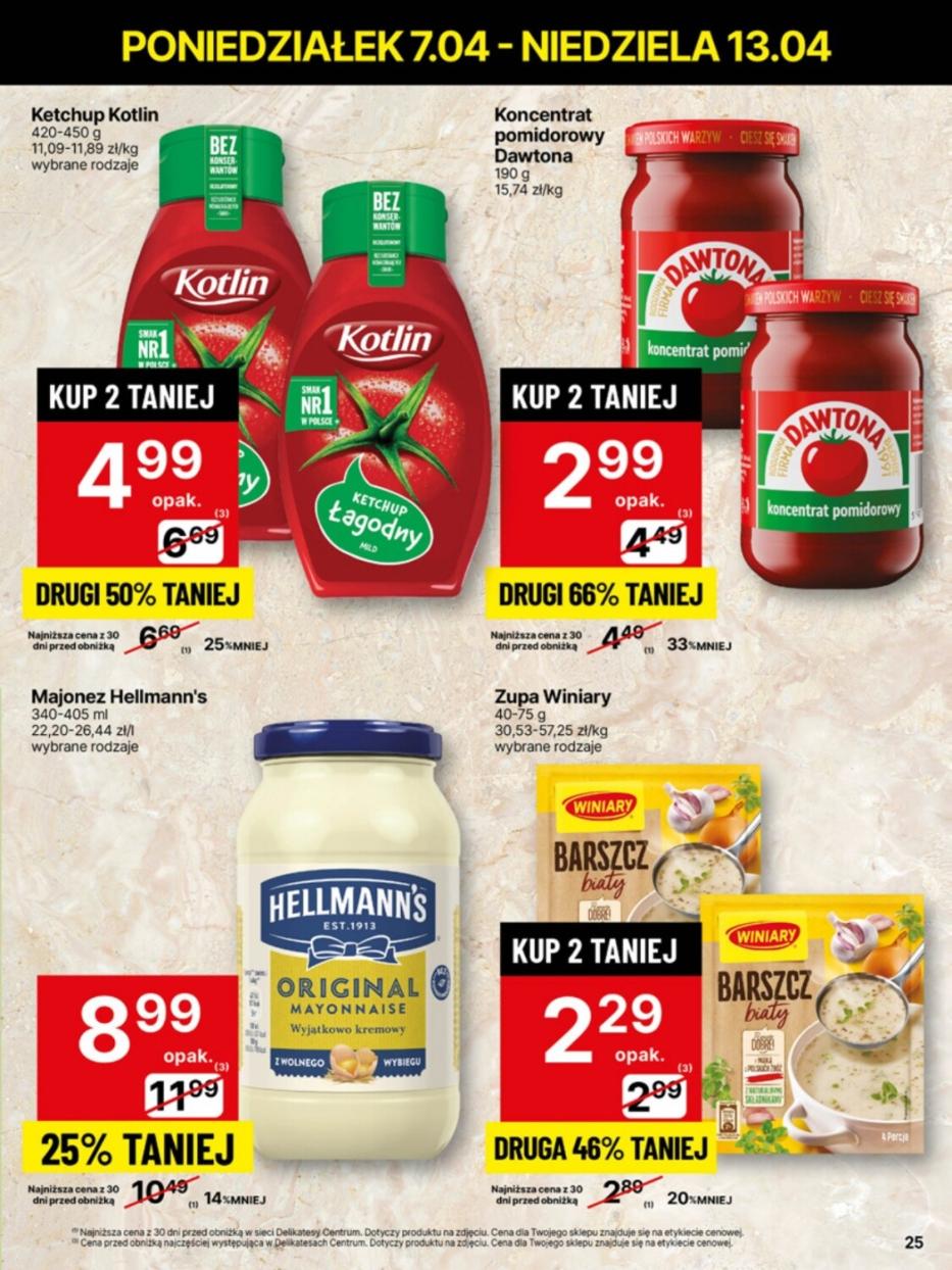 Gazetka promocyjna Delikatesy Centrum str. 25