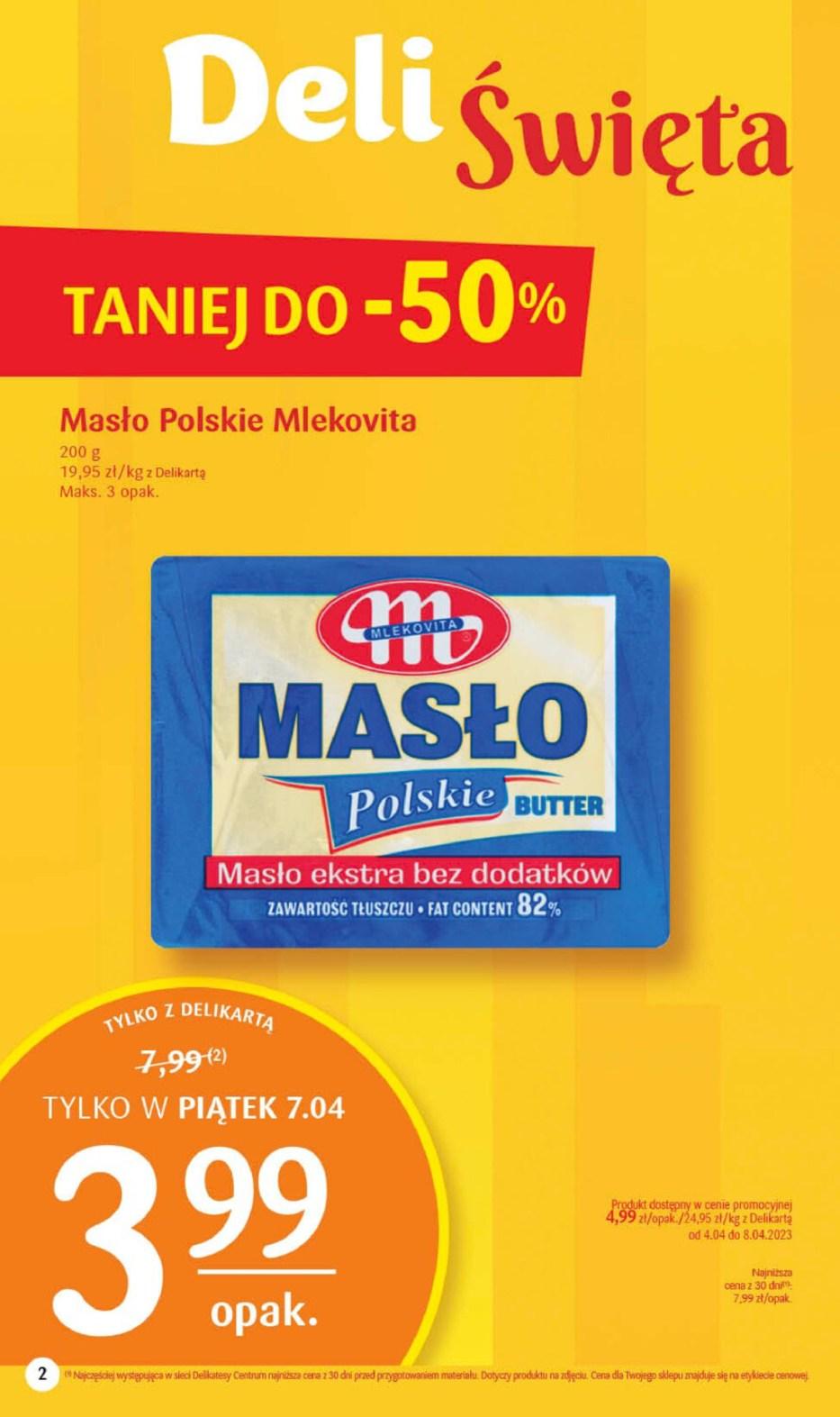 Gazetka promocyjna Delikatesy Centrum str. 2