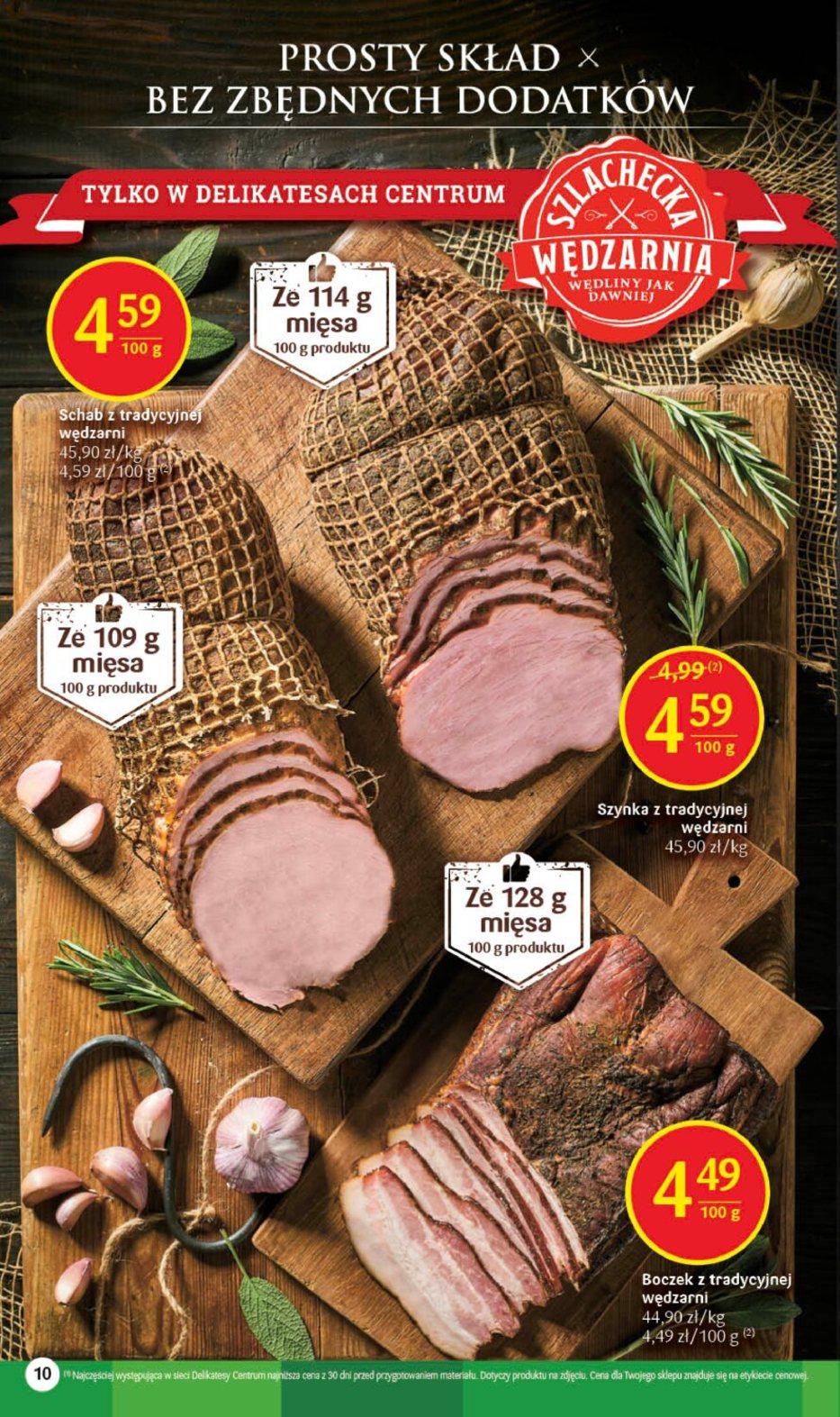 Gazetka promocyjna Delikatesy Centrum str. 10