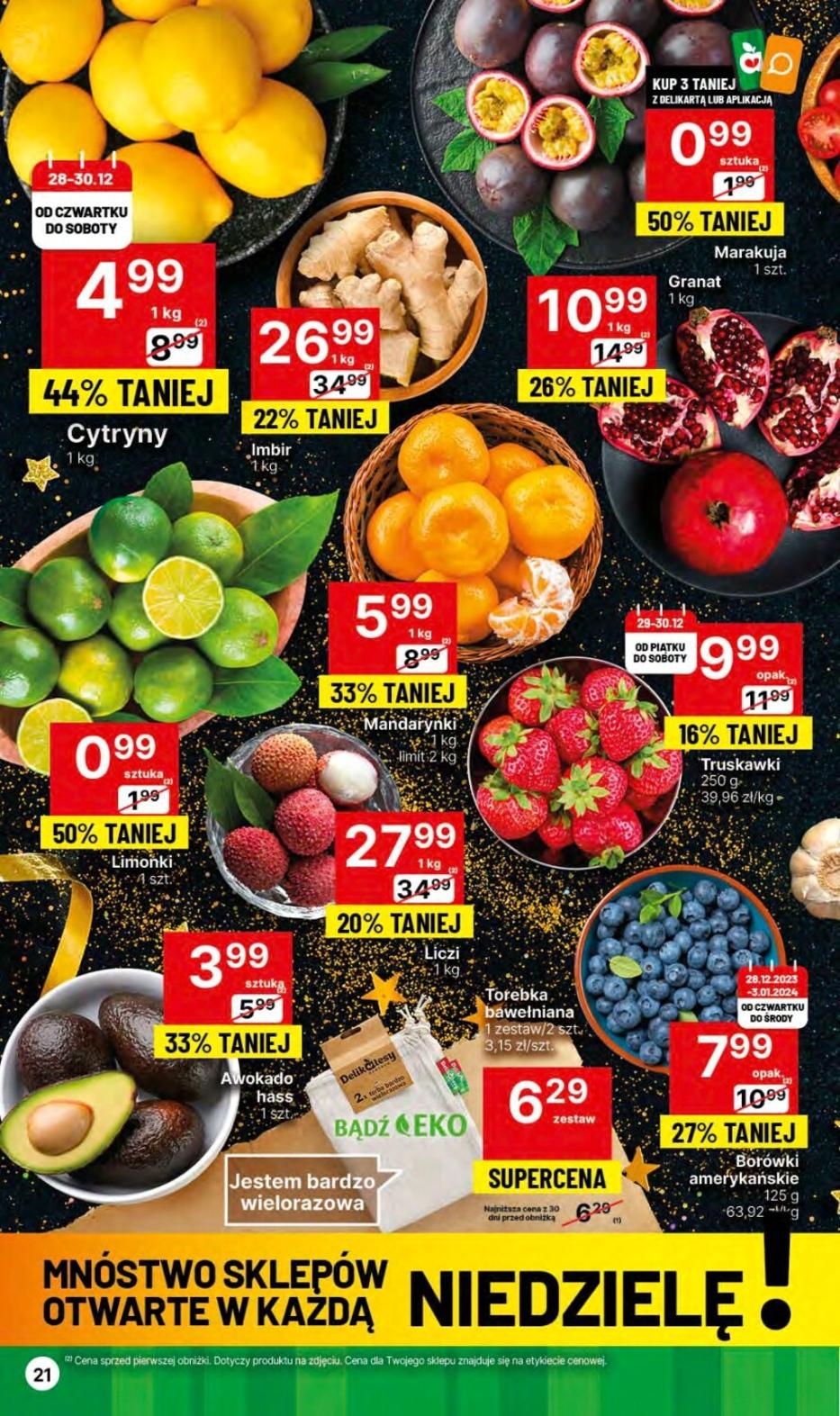 Gazetka promocyjna Delikatesy Centrum str. 21