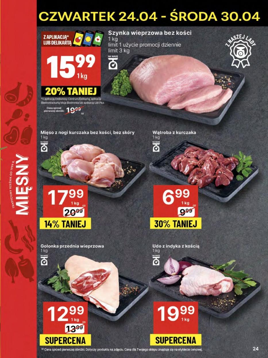 Gazetka promocyjna Delikatesy Centrum str. 24