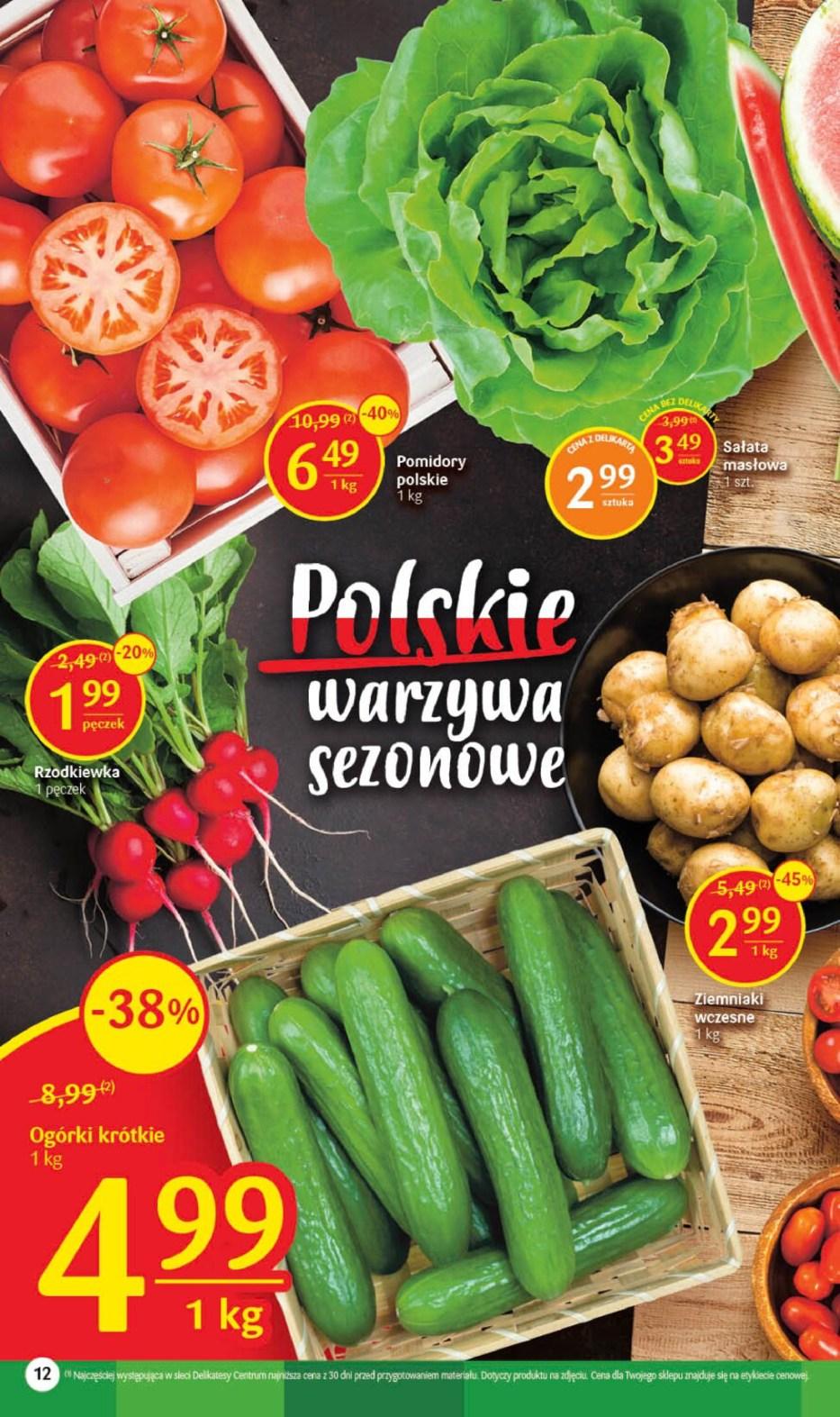 Gazetka promocyjna Delikatesy Centrum str. 12