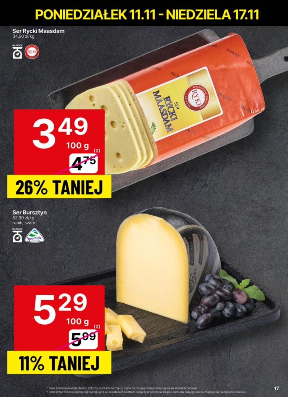 Gazetka promocyjna Delikatesy Centrum str. 17