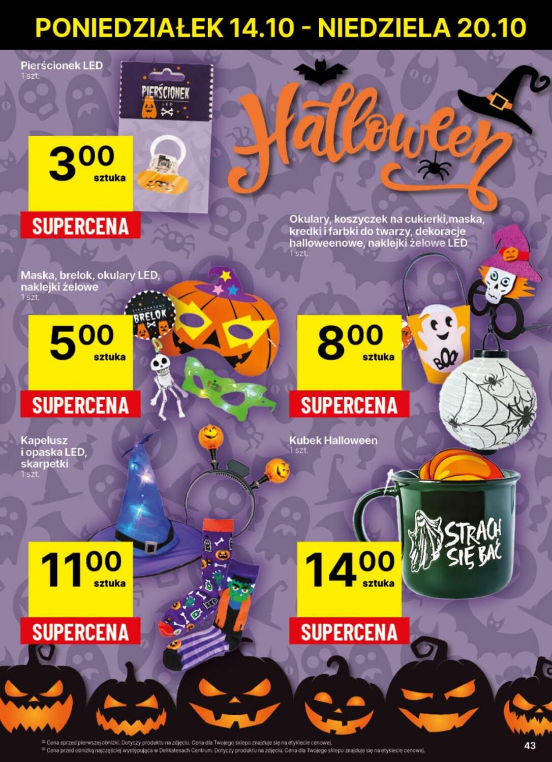 Gazetka promocyjna Delikatesy Centrum str. 43