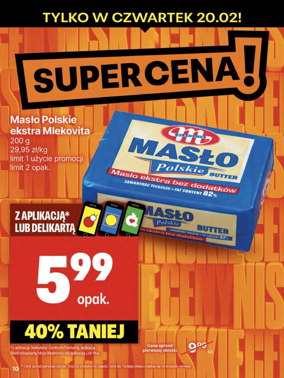 Gazetka promocyjna Delikatesy Centrum str. 10