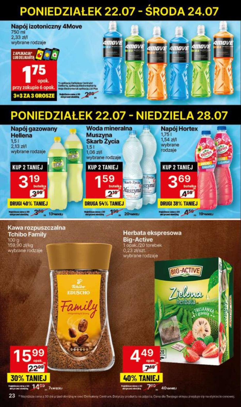 Gazetka promocyjna Delikatesy Centrum str. 23
