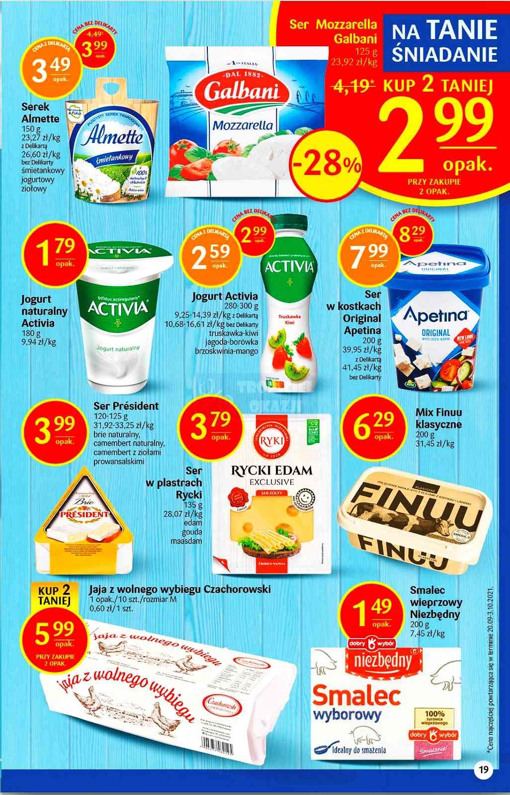 Gazetka promocyjna Delikatesy Centrum str. 19