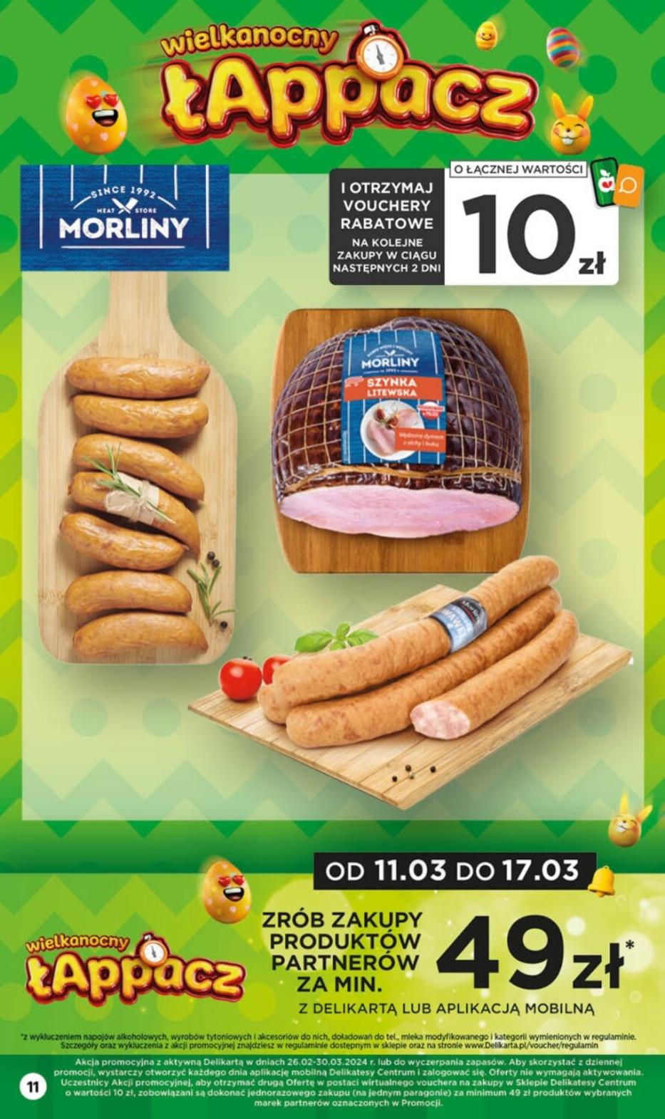 Gazetka promocyjna Delikatesy Centrum str. 11