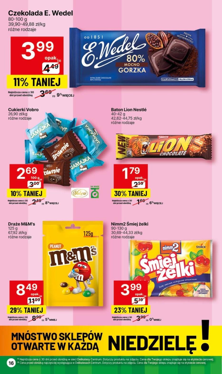 Gazetka promocyjna Delikatesy Centrum str. 16