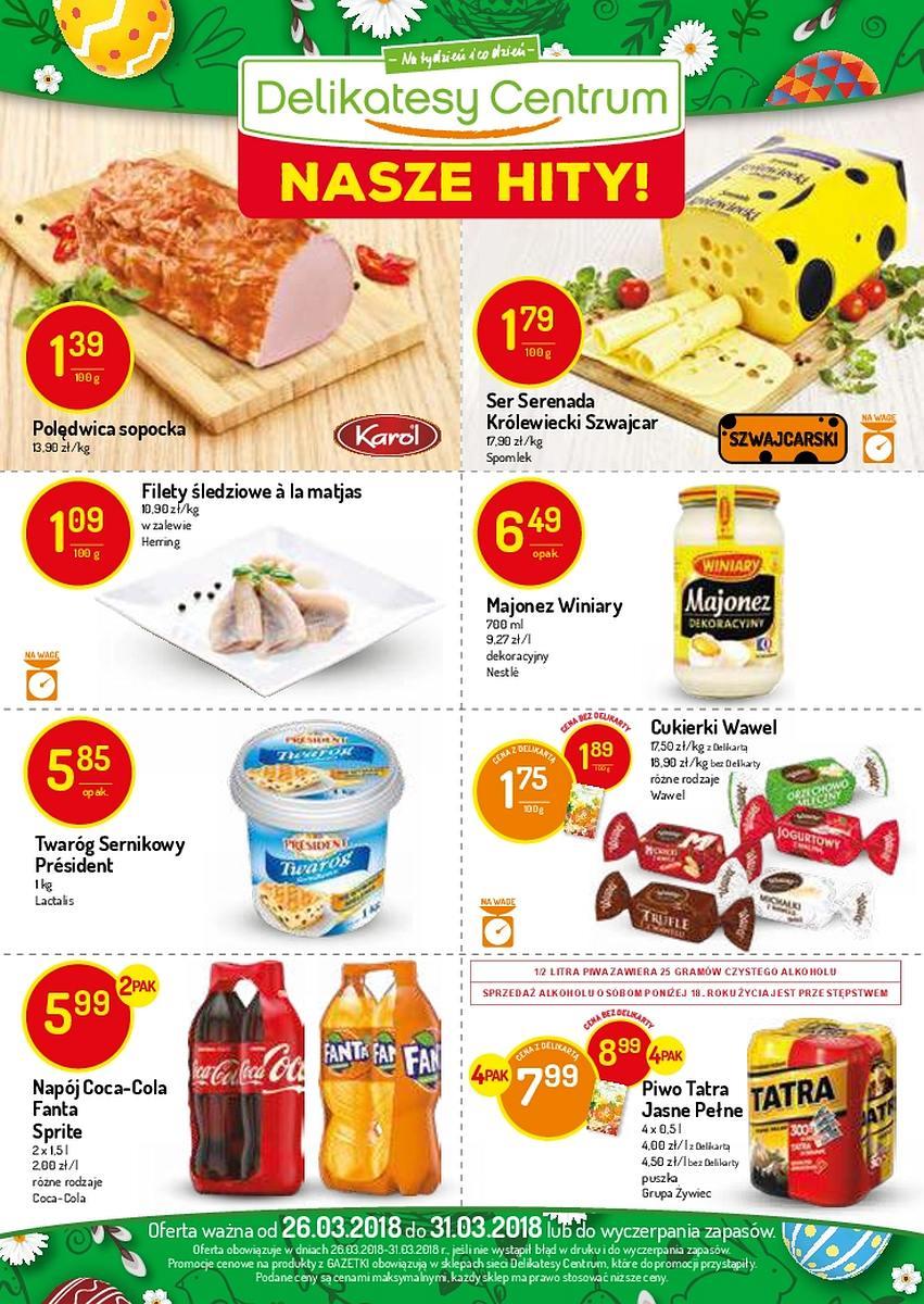 Gazetka promocyjna Delikatesy Centrum str. 20