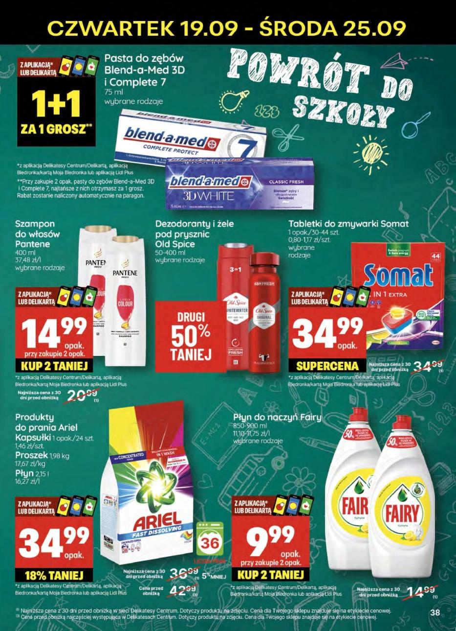 Gazetka promocyjna Delikatesy Centrum str. 38