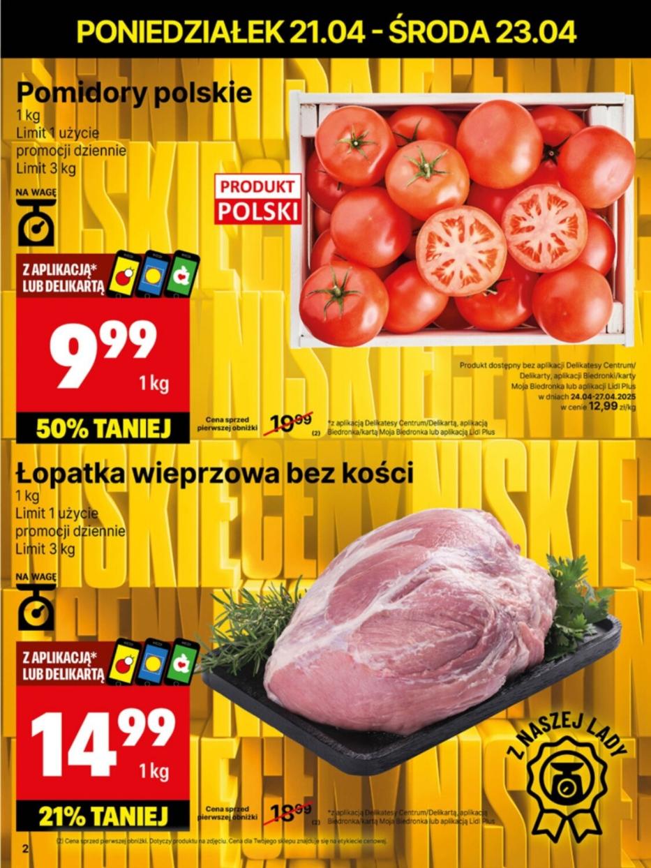 Gazetka promocyjna Delikatesy Centrum str. 2