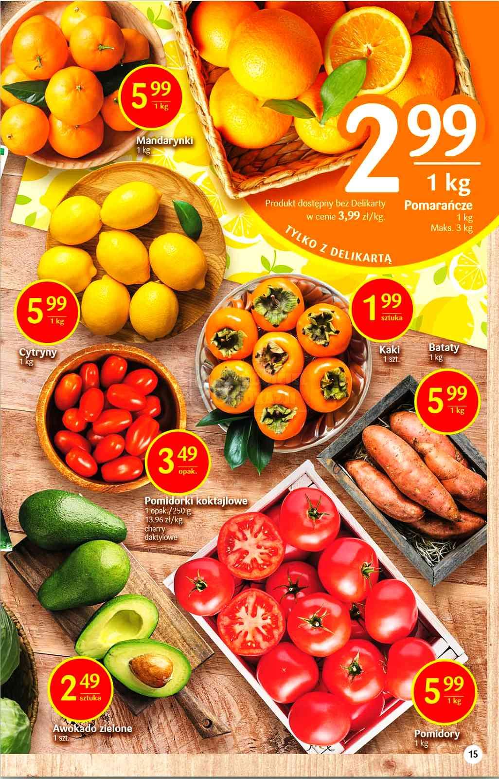 Gazetka promocyjna Delikatesy Centrum str. 15