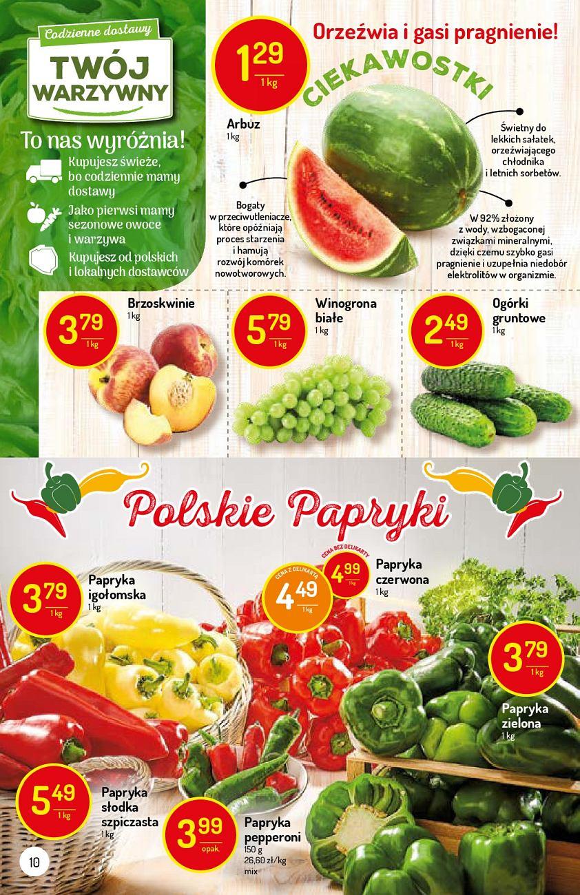 Gazetka promocyjna Delikatesy Centrum str. 10