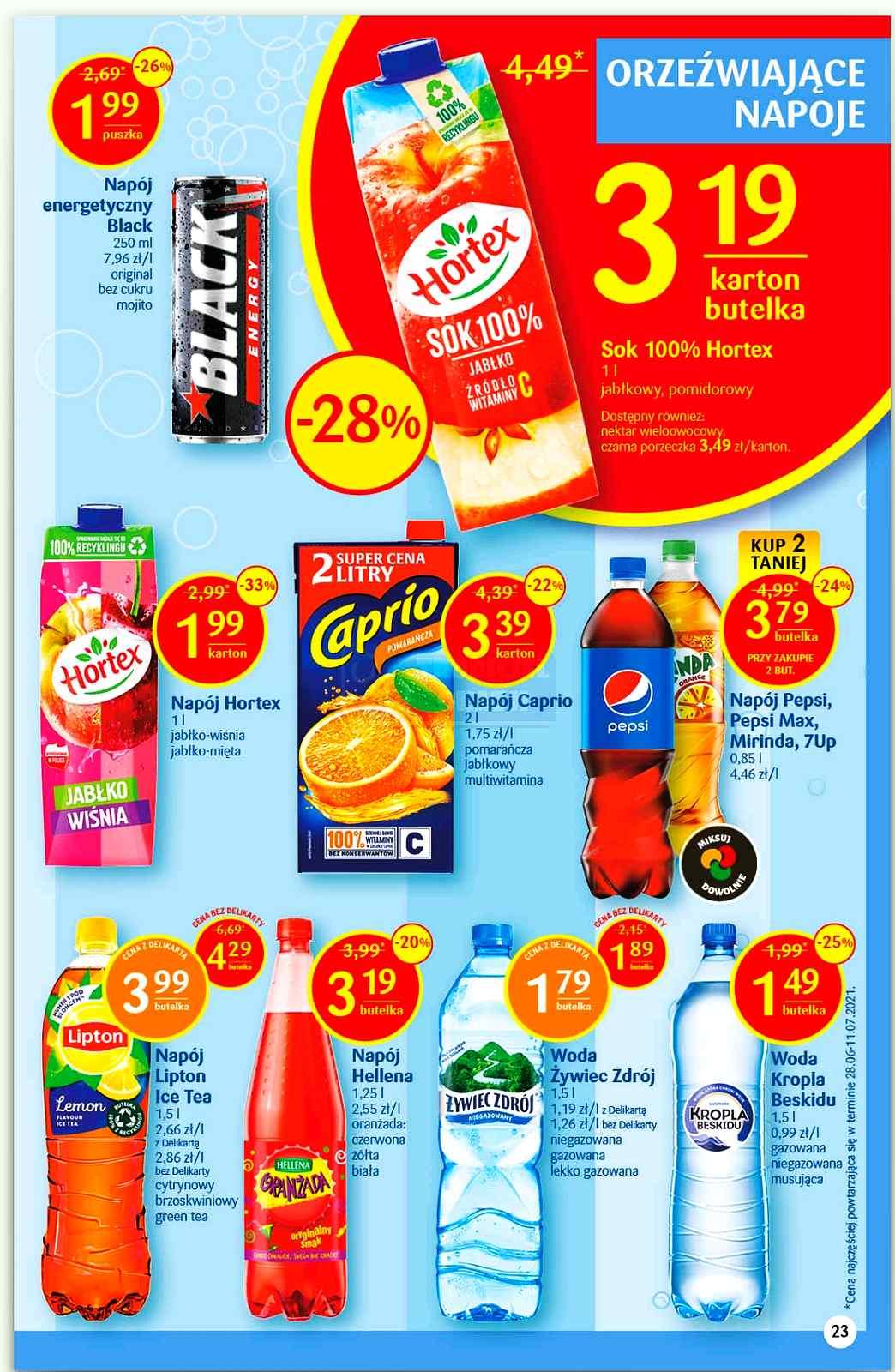 Gazetka promocyjna Delikatesy Centrum str. 23